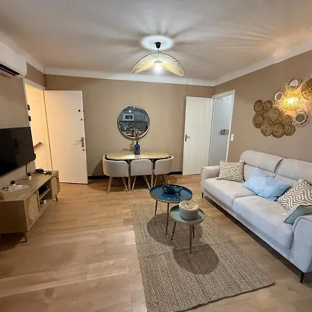 Apartament Barcares Centre - 1mn A Pieds Village De Noel Le Barcarès